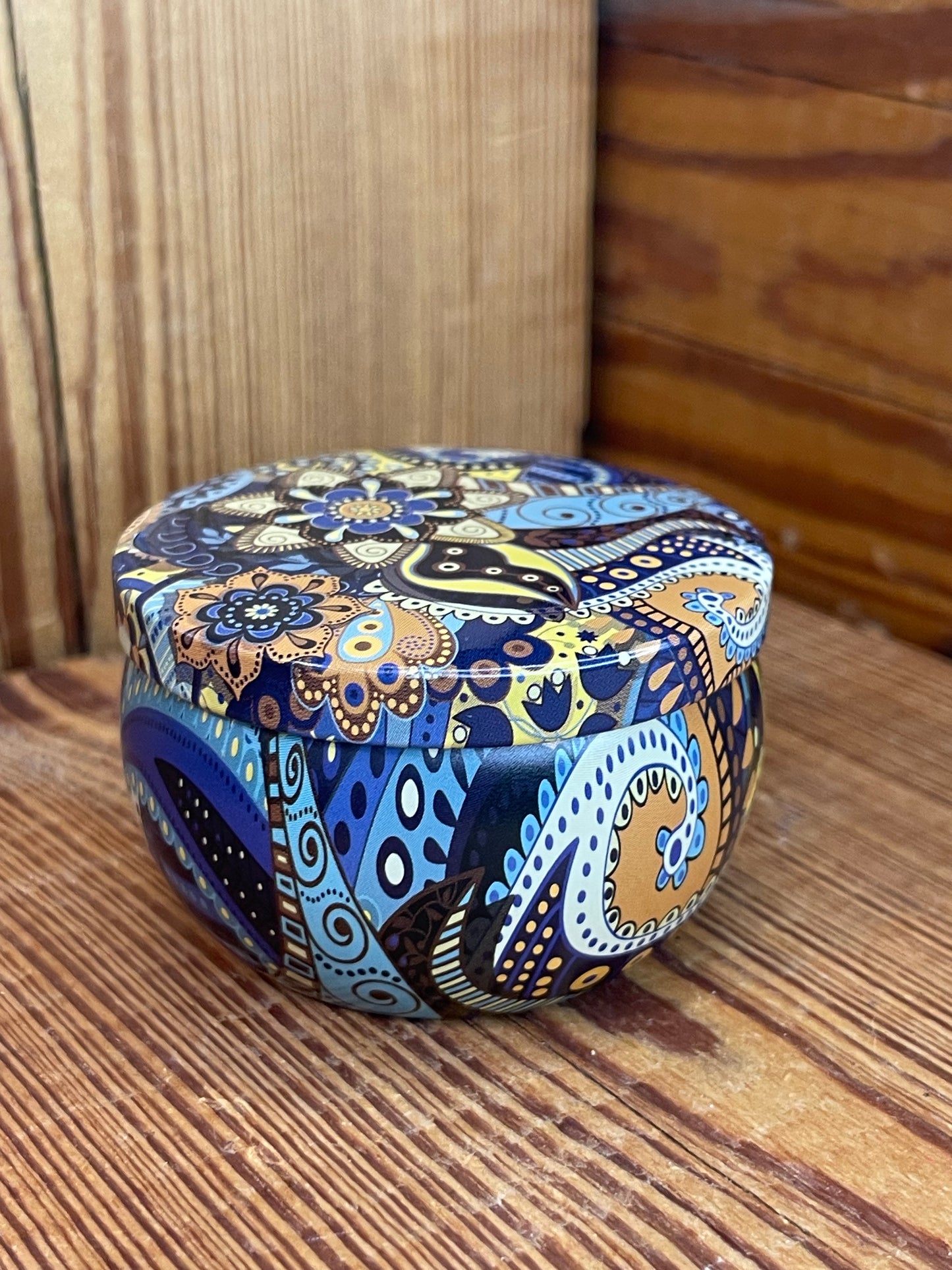 Lavender Paisley Mini Candle