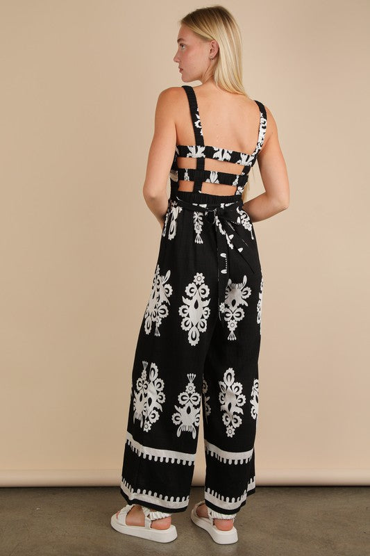 Galveston Dreams Jumpsuit - Black