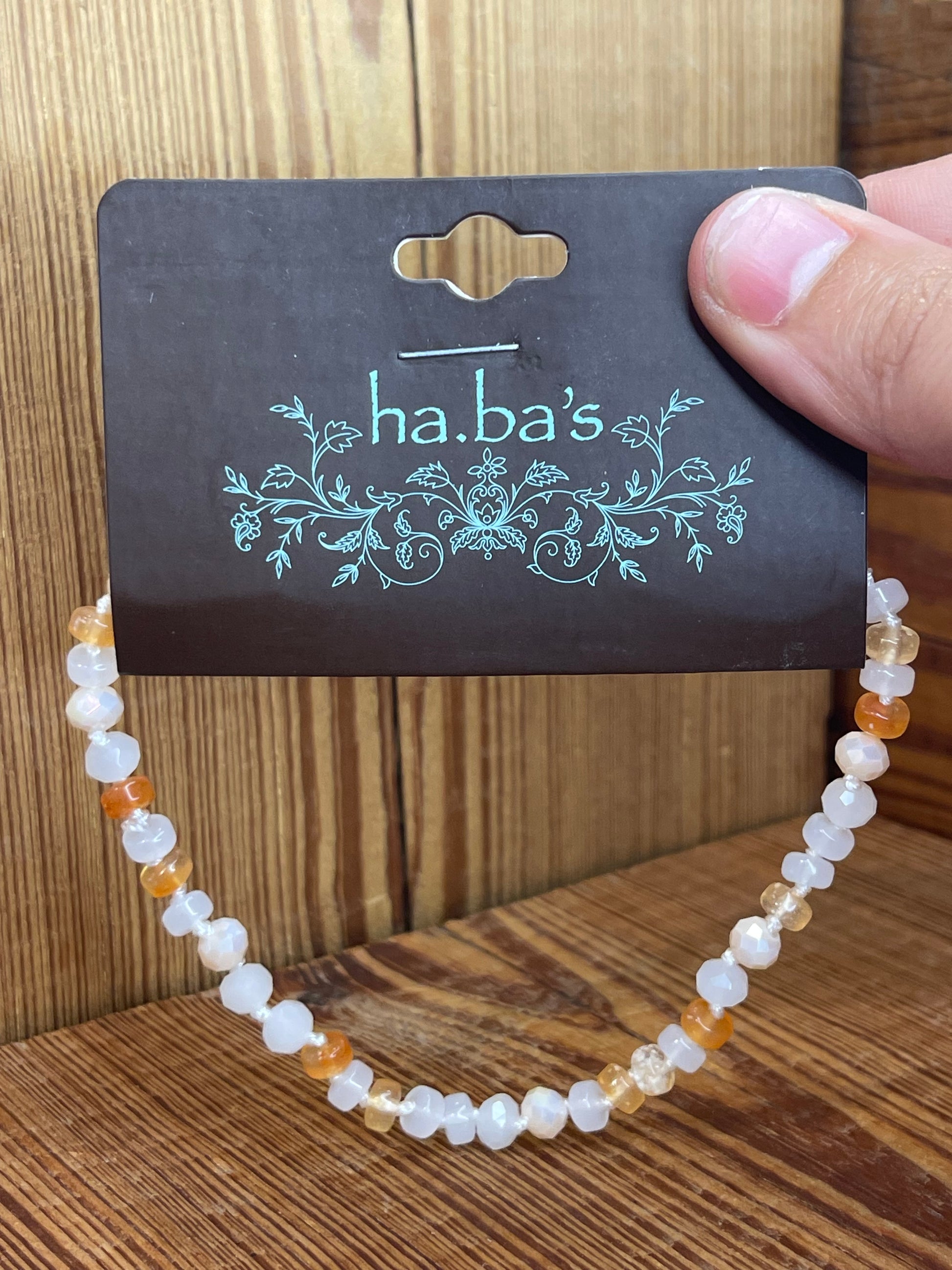 Creamsicle Anklet