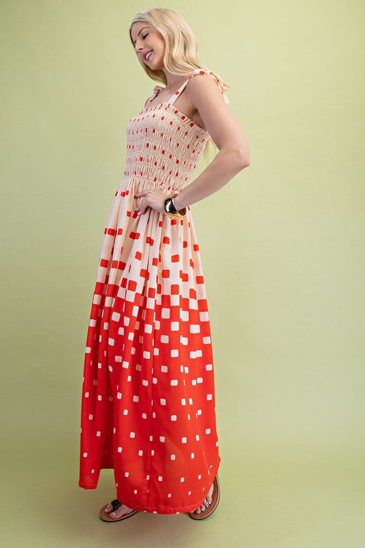 Pixel Dress - Sunkissed