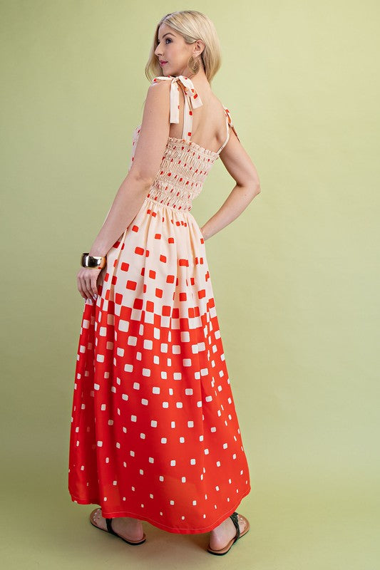 Pixel Dress - Sunkissed