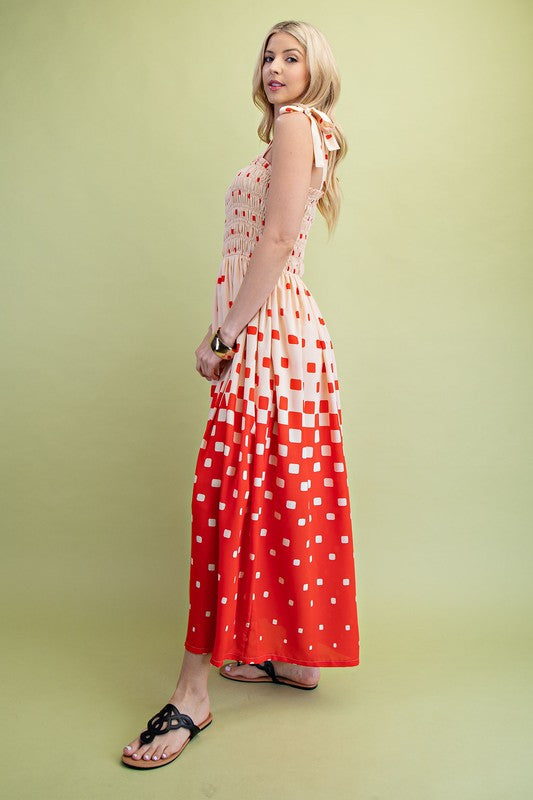 Pixel Dress - Sunkissed