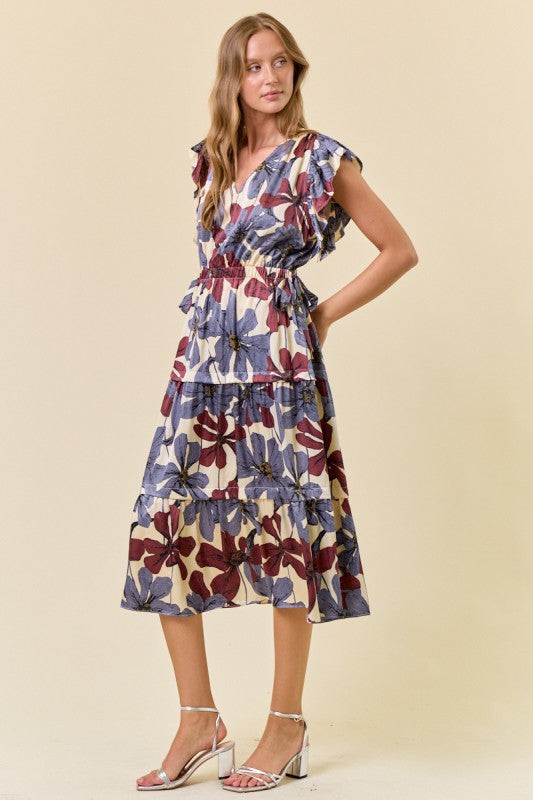 Wild Bloom Midi - Twilight Floral