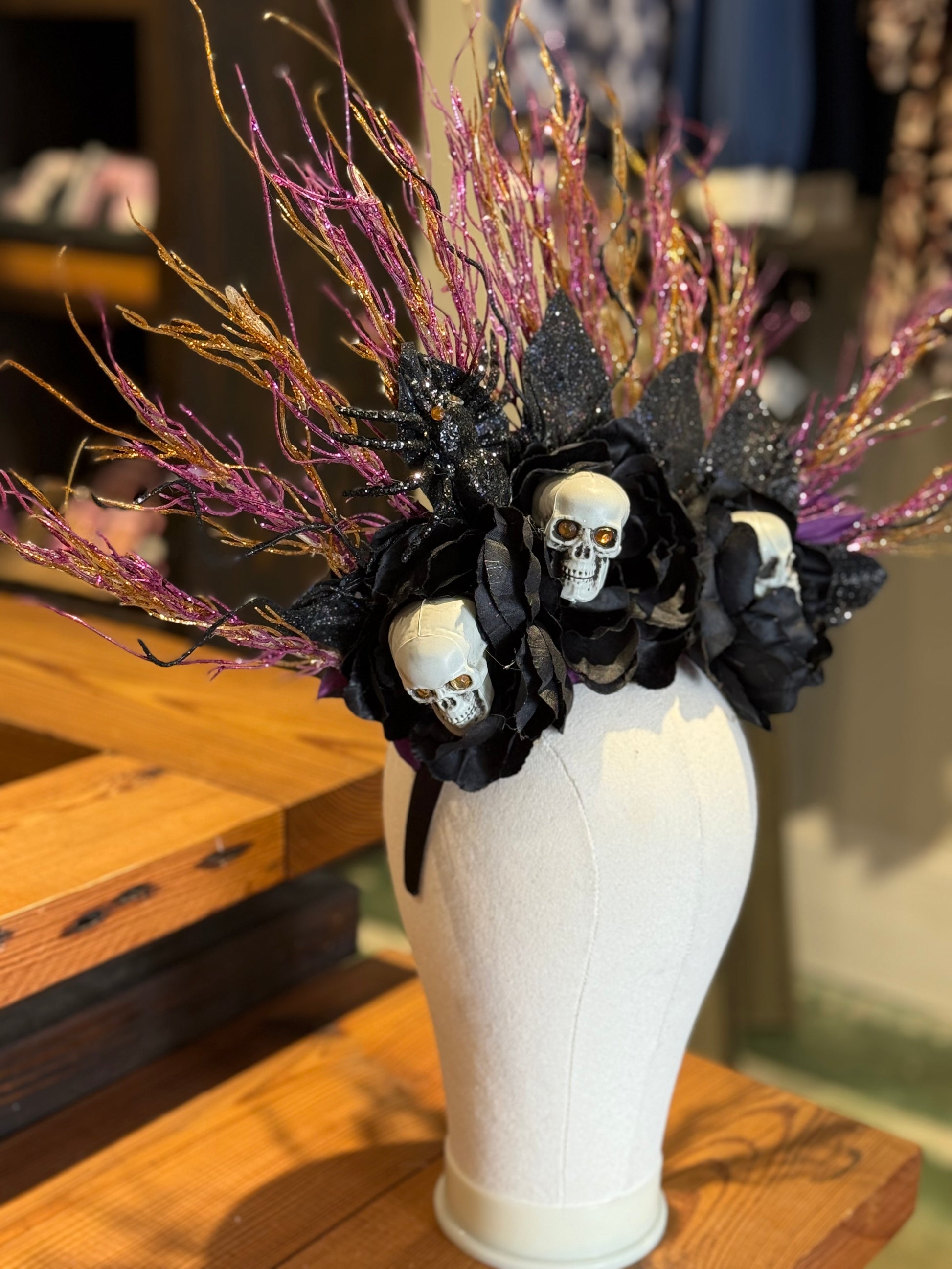 Three Skulls Headband