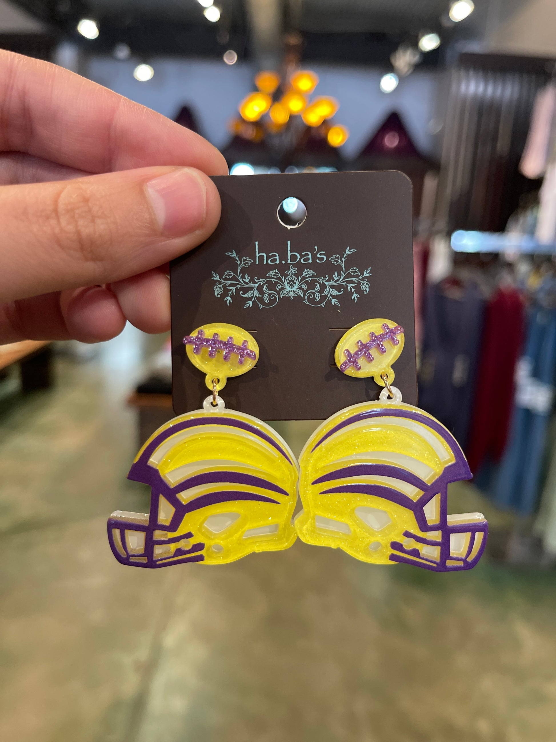 BHS Helmet Earrings
