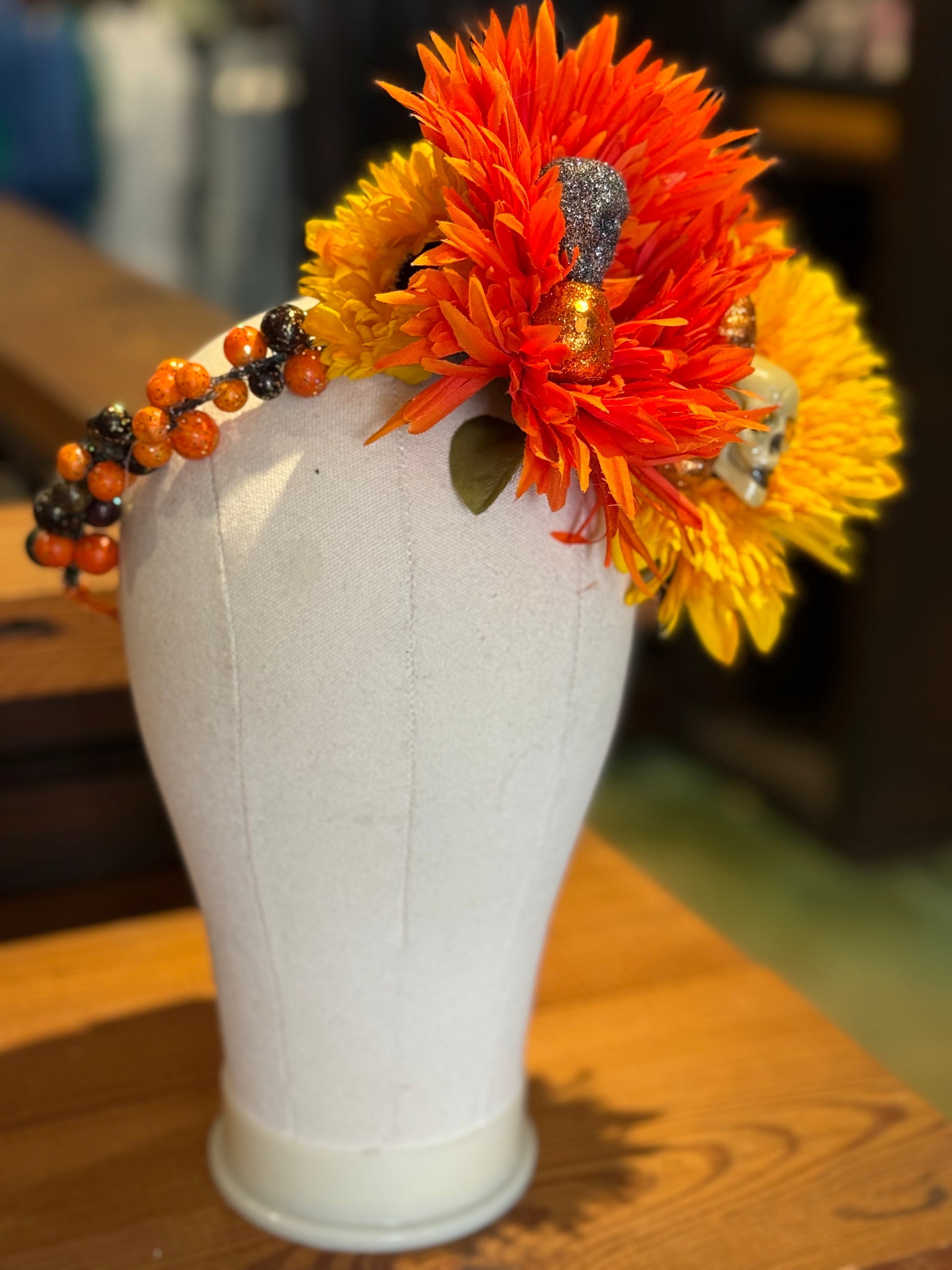Spooky Autumn Crown