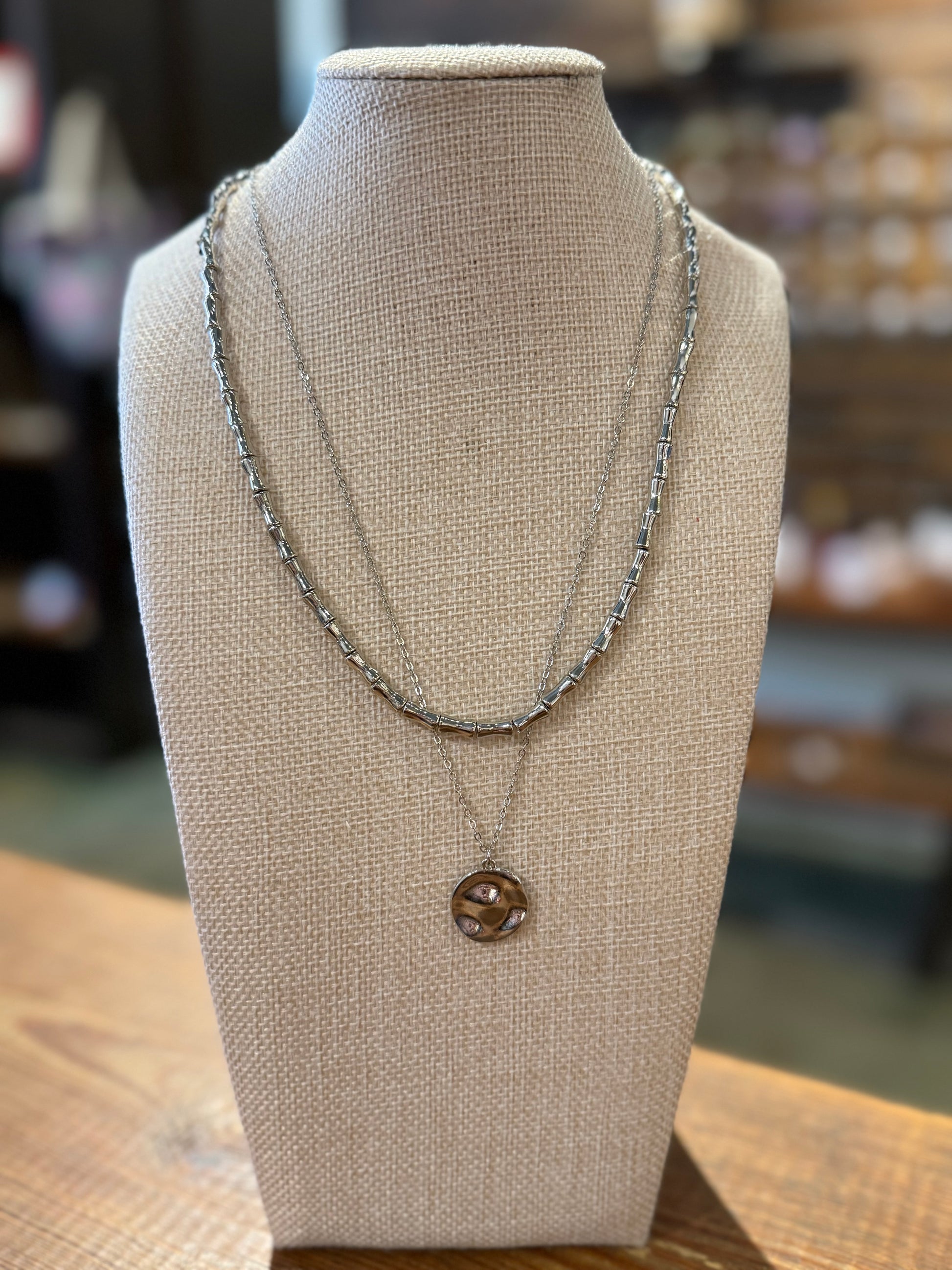 Silver Hannah Necklace