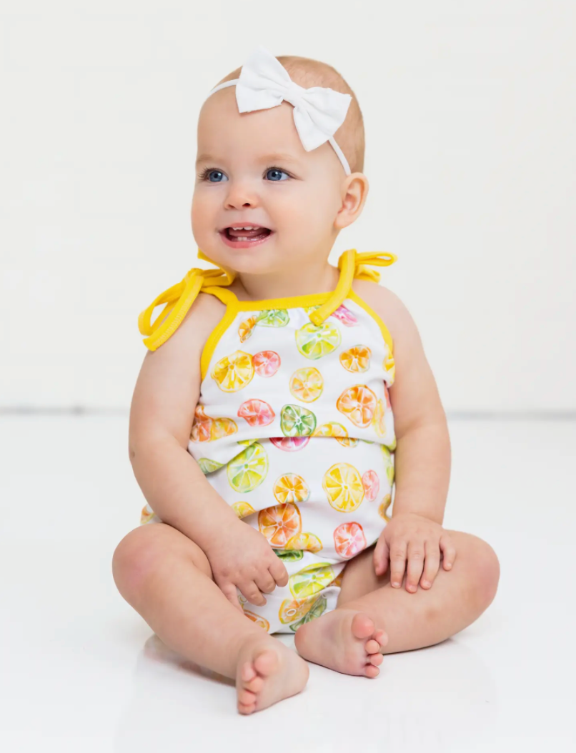 Squeeze the Day Shoulder-Tie Onesie