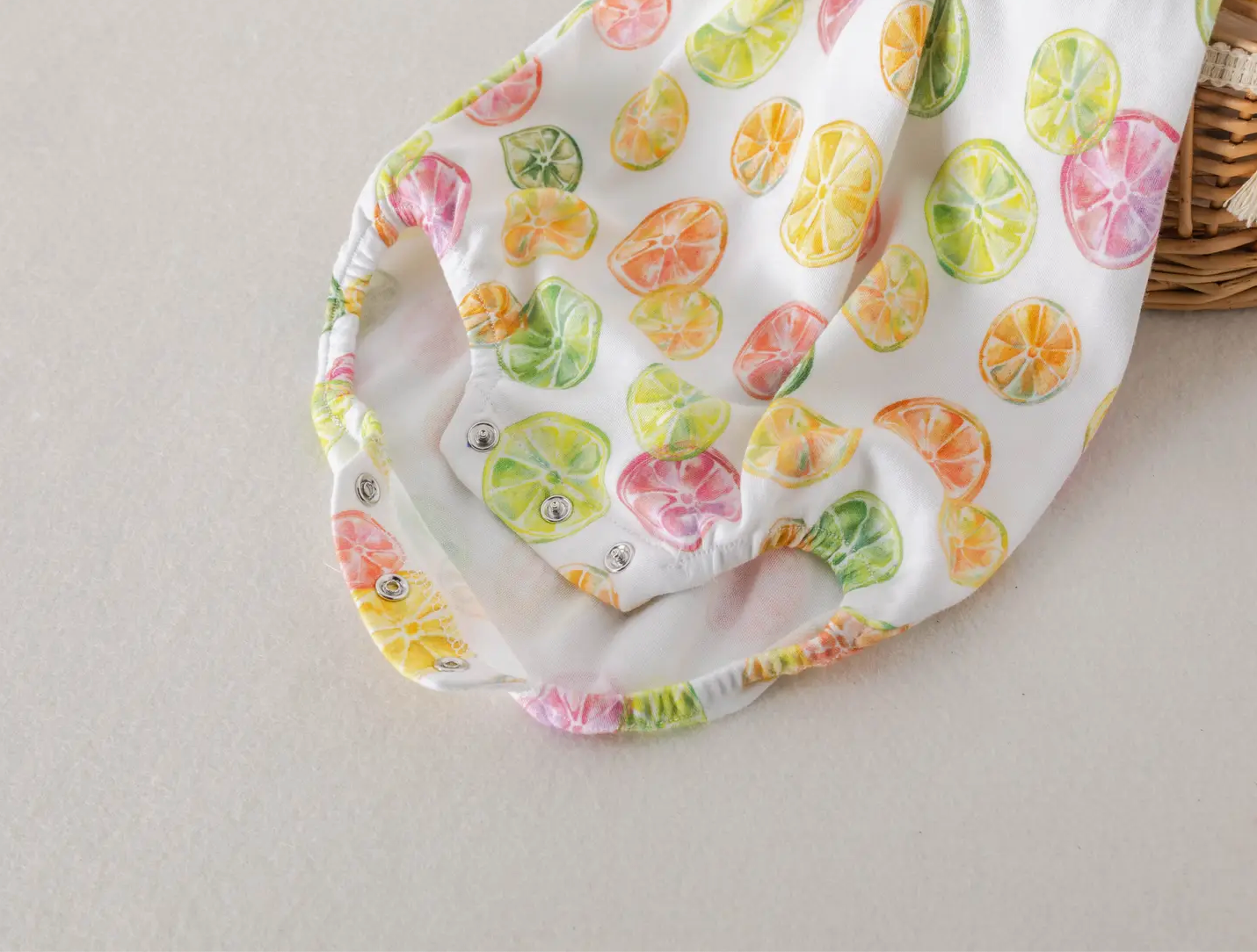 Squeeze the Day Shoulder-Tie Onesie