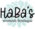 ha.ba's Clothing Store logo