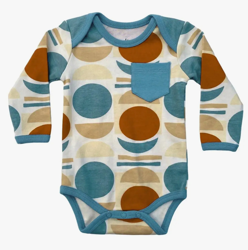 Geometric Moon - Onesie