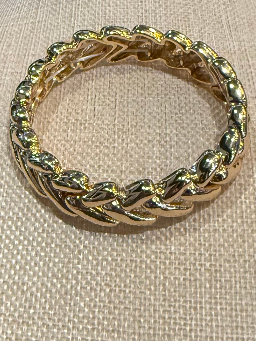 Braided Chucky Gold Bracelet