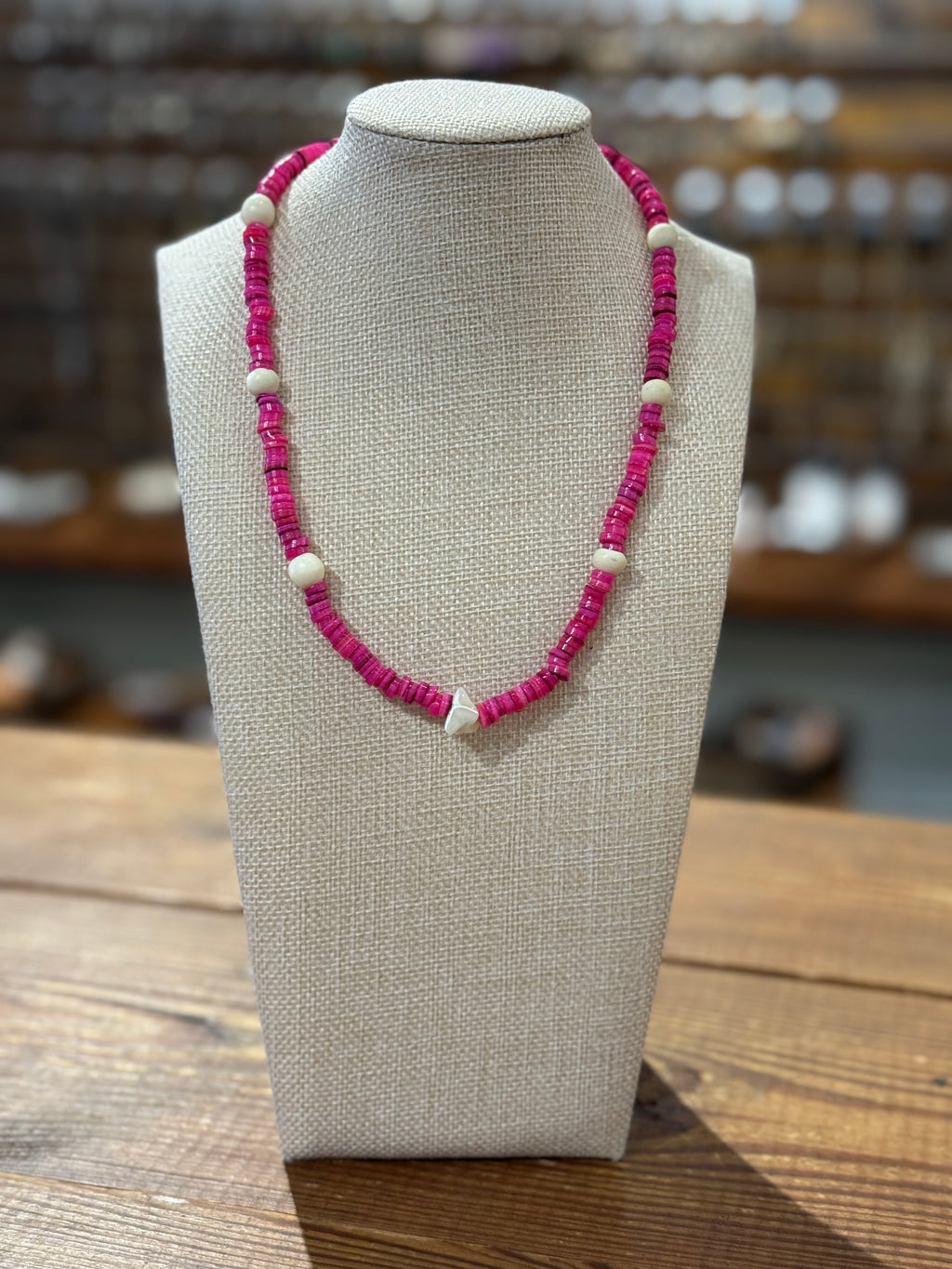 Gemini Necklace - Pink