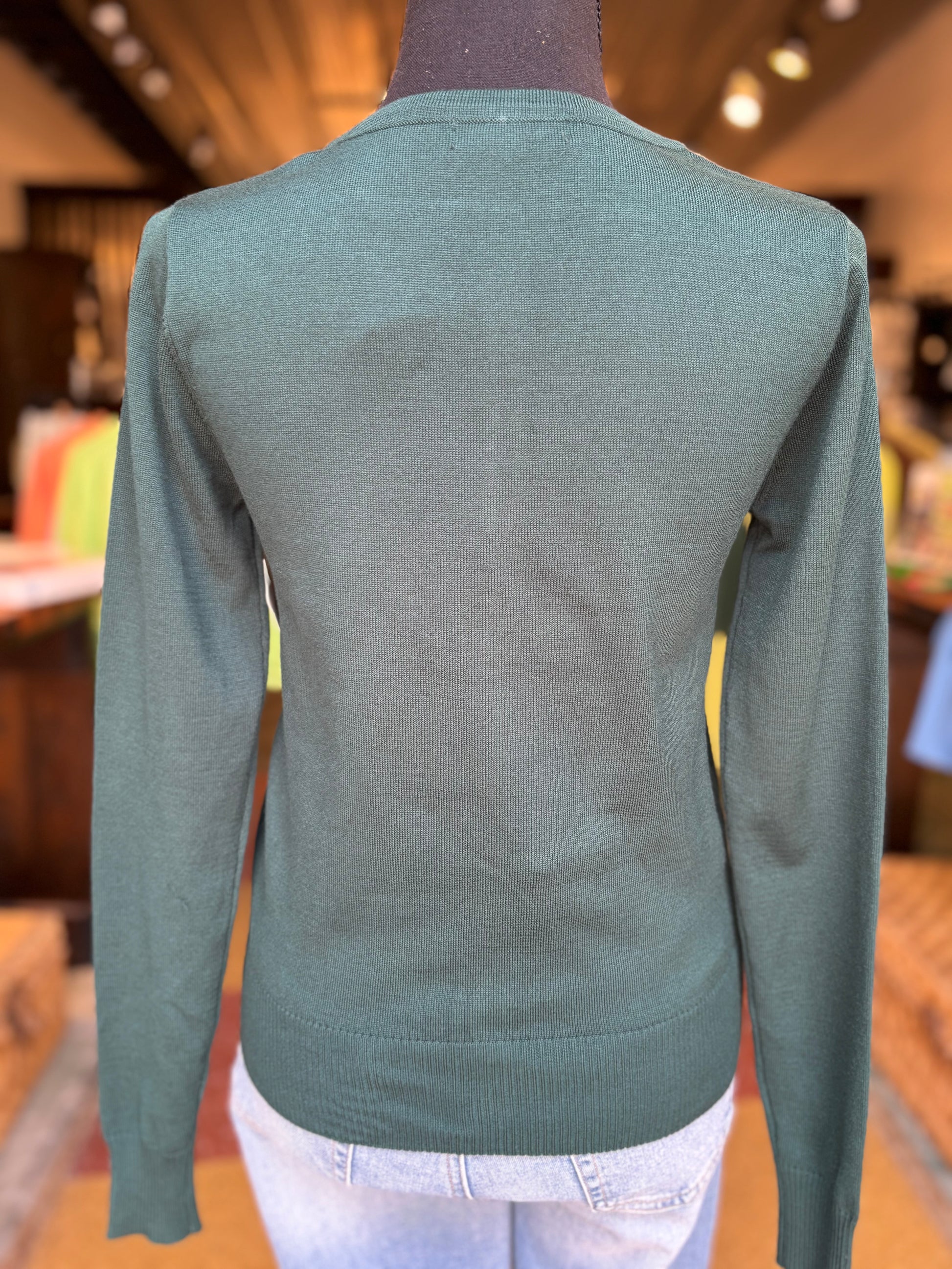 The Everyday Cardi - Evergreen