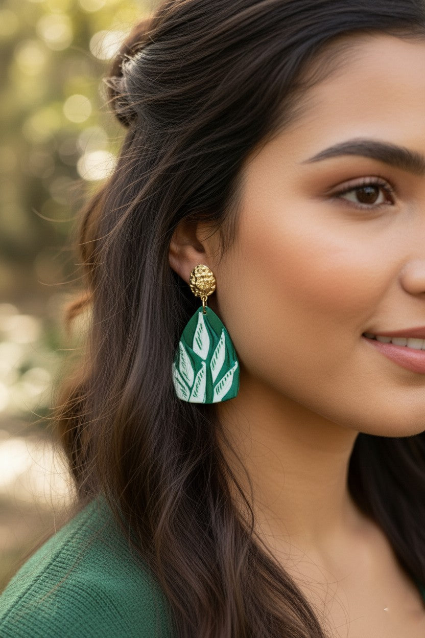 Desert Plant Earrings