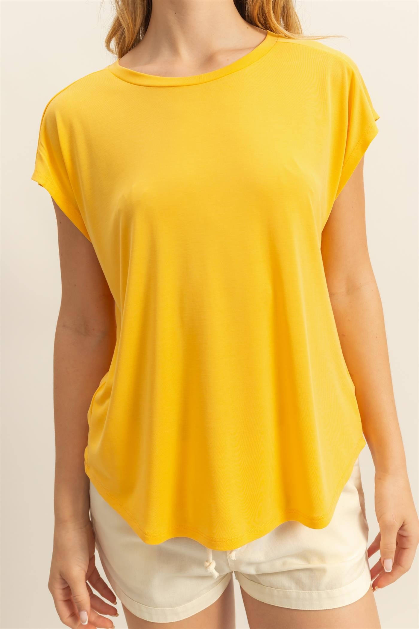Dolman Short - Sunflower