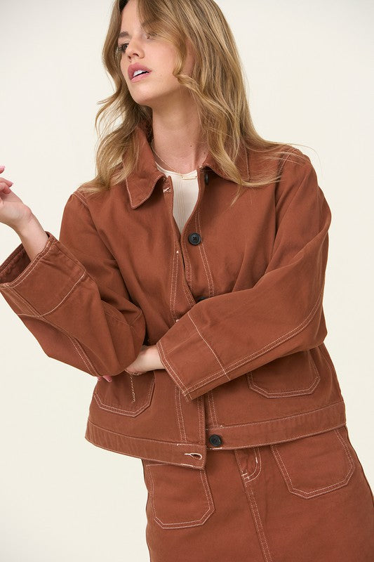 Brown Riding Jacket