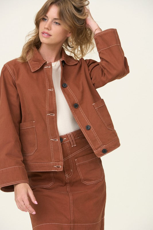 Brown Riding Jacket