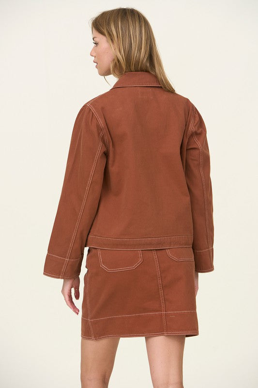 Brown Riding Jacket