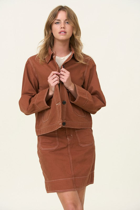 Brown Riding Jacket