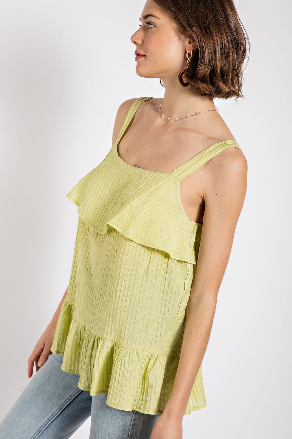 Beach Baby Doll Tank Top
