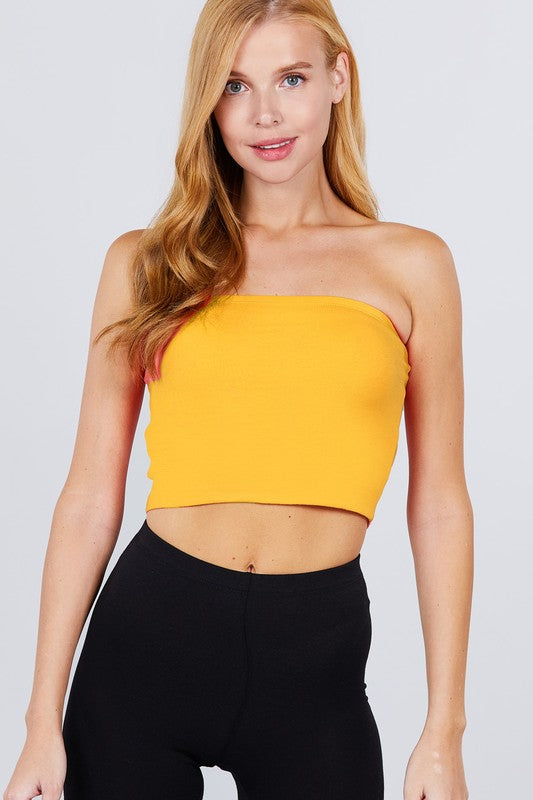 Tube Top -  Mustard