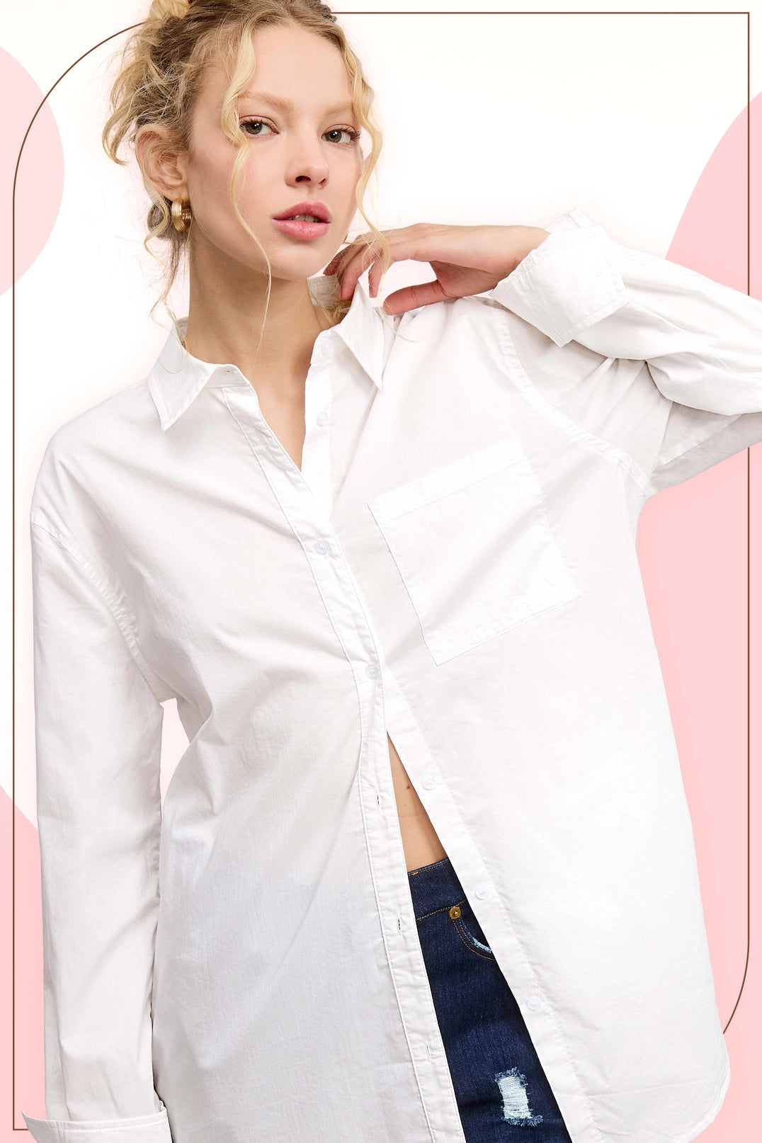 The Harper Button-Down Shirt
