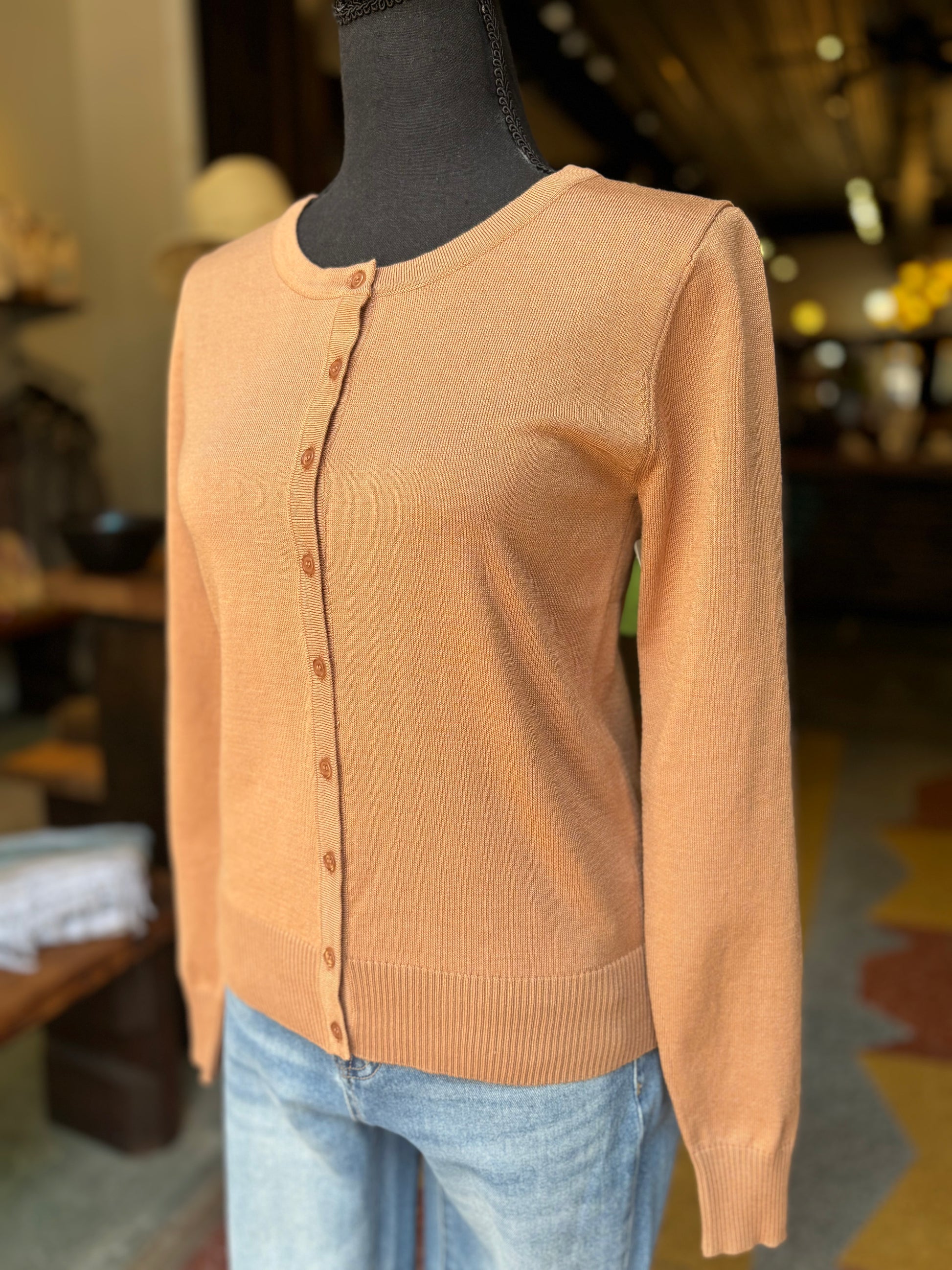The Everyday Cardi - Khaki