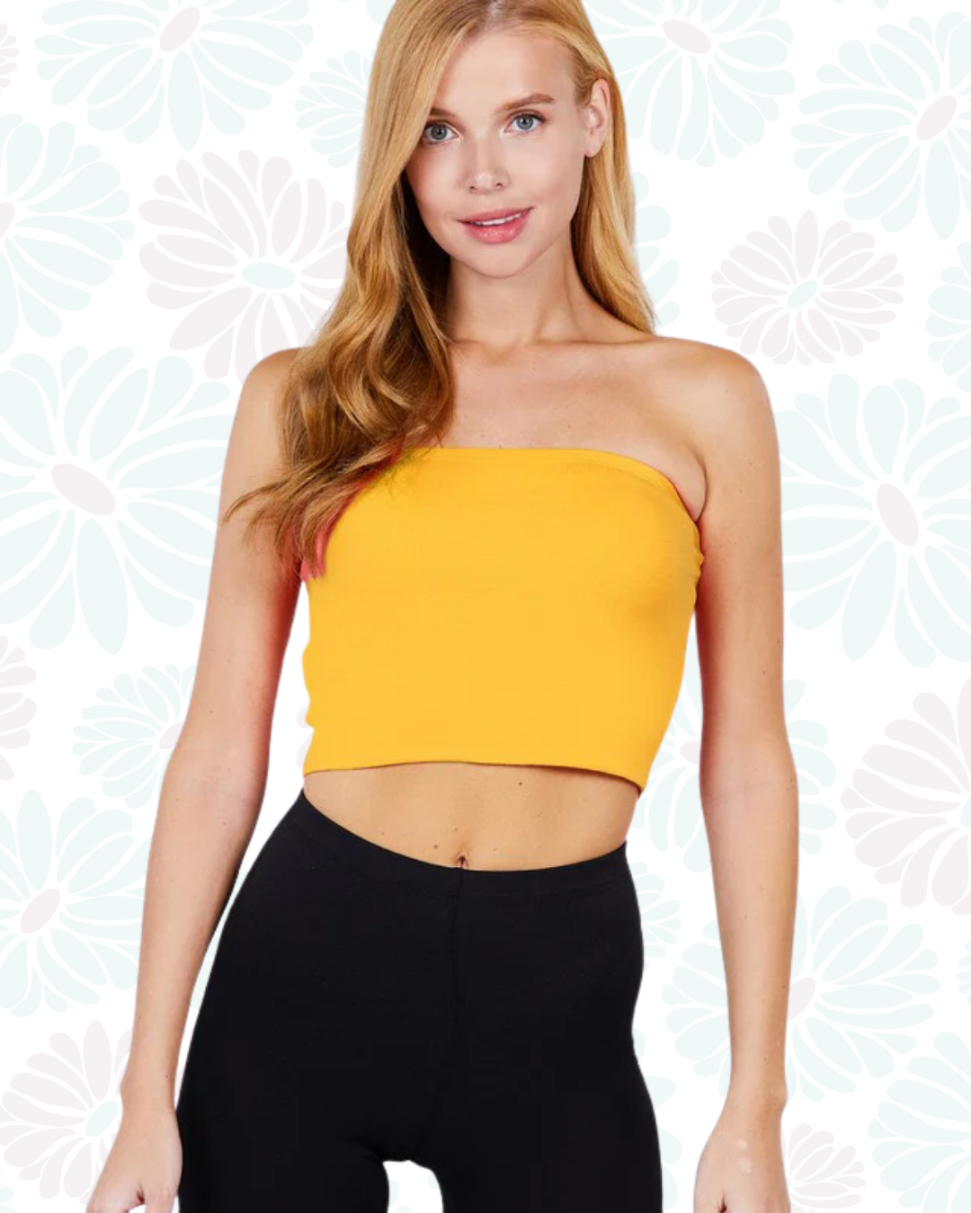 Tube Top -  Mustard