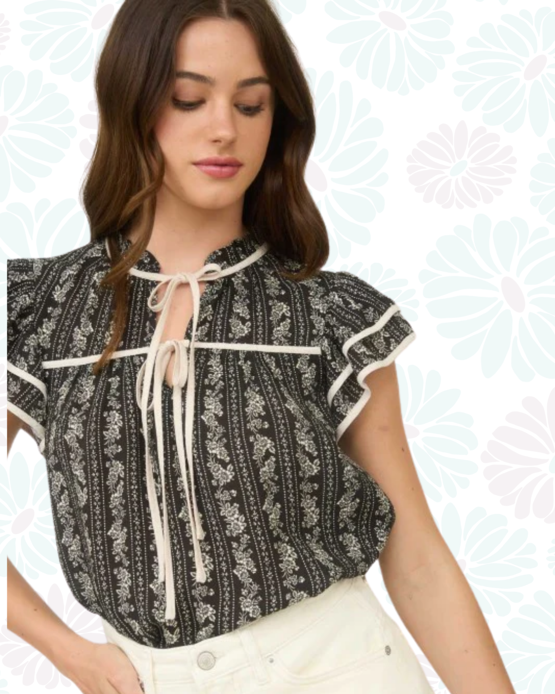 Ramona Ruffle Top