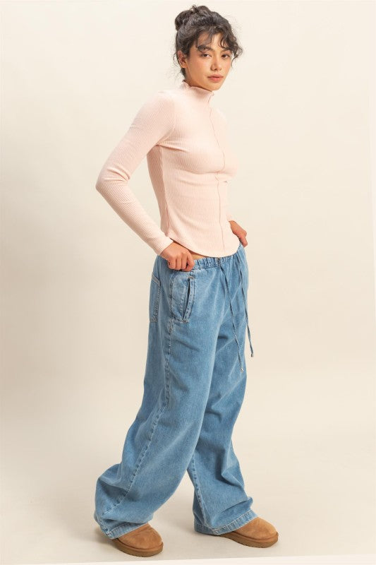 Lennox Seam - Dusty Pink