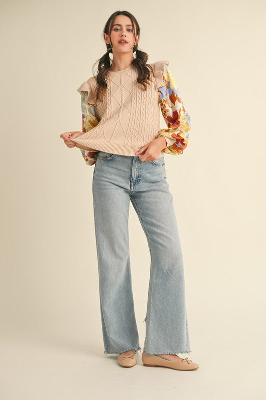 Flower Pop - Cream