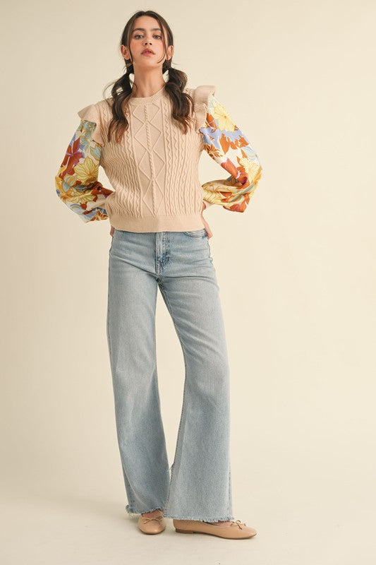 Flower Pop - Cream