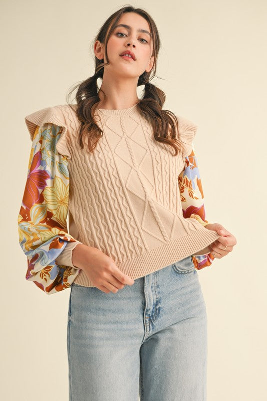Flower Pop - Cream