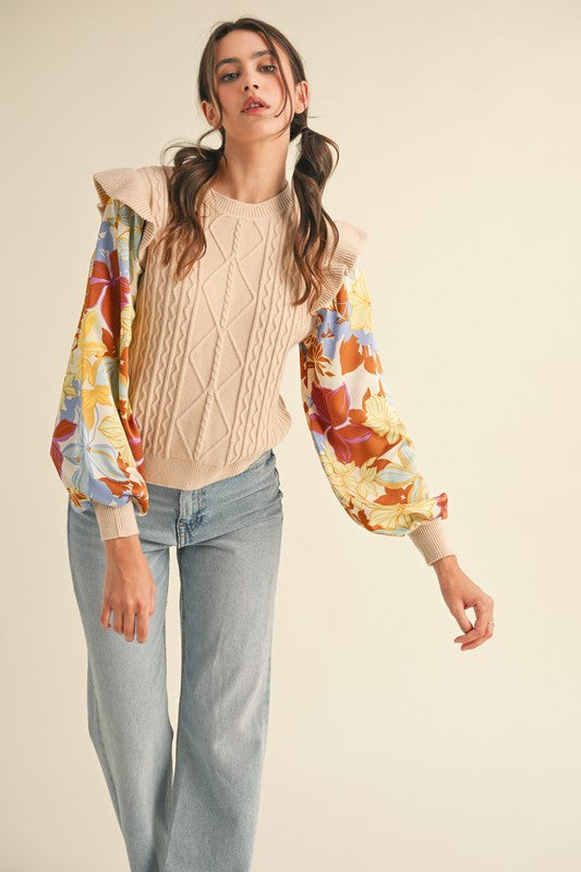 Flower Pop - Cream