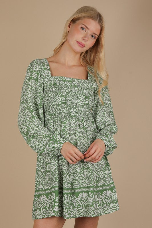 Soluna Dress - Green