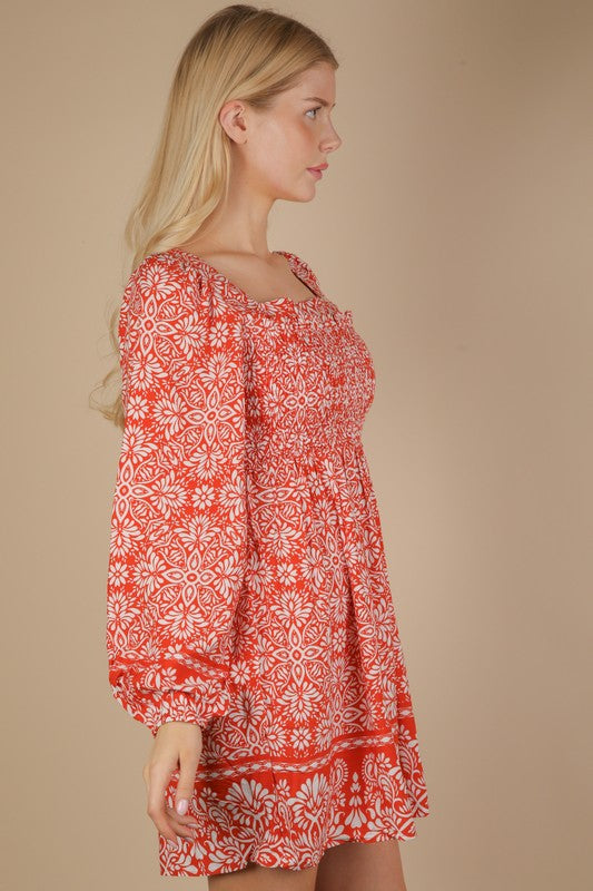 Soluna Dress - Rust