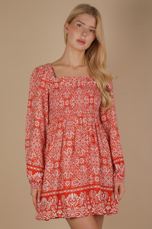 Soluna Dress - Rust