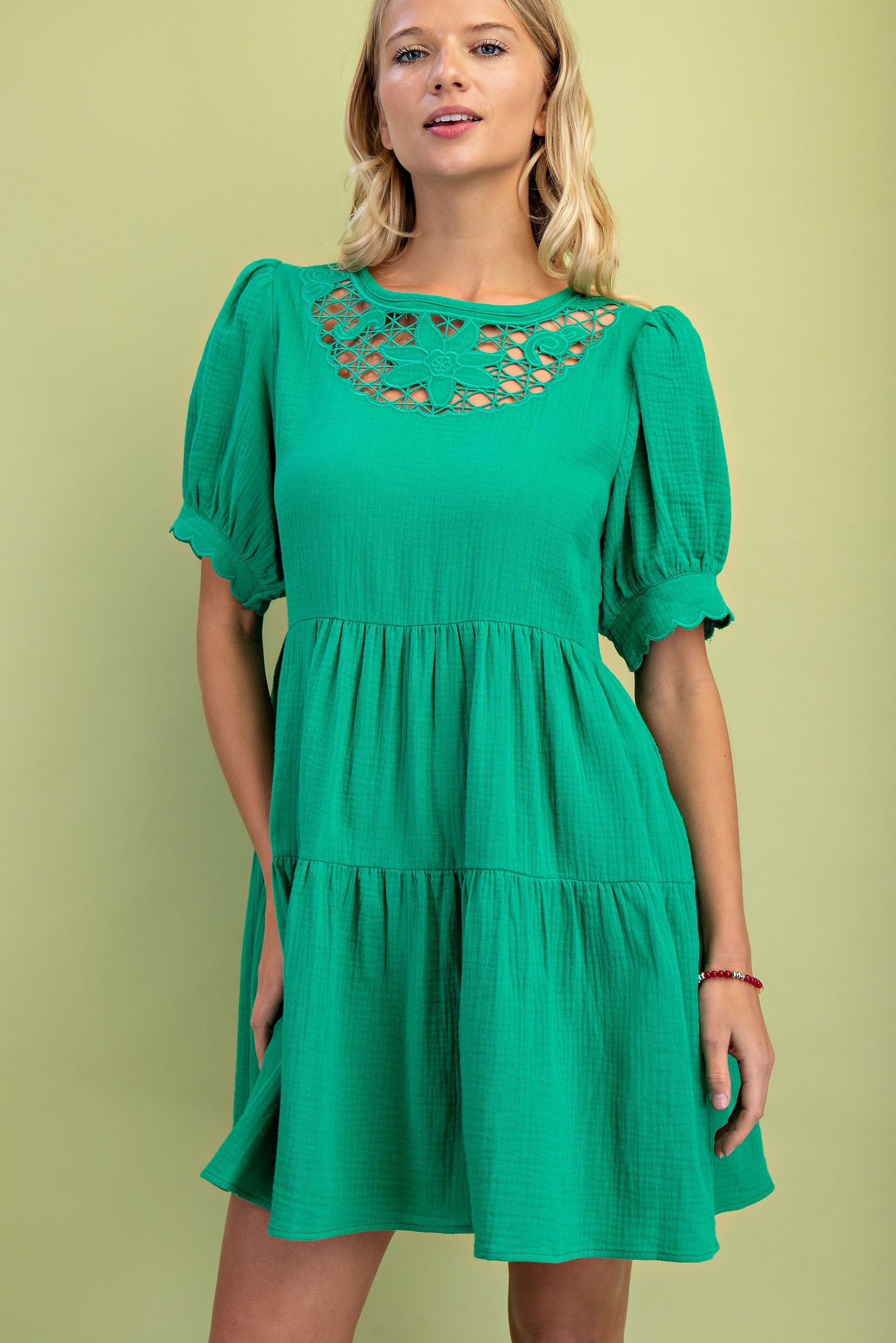 Scalloped Dreams - Green