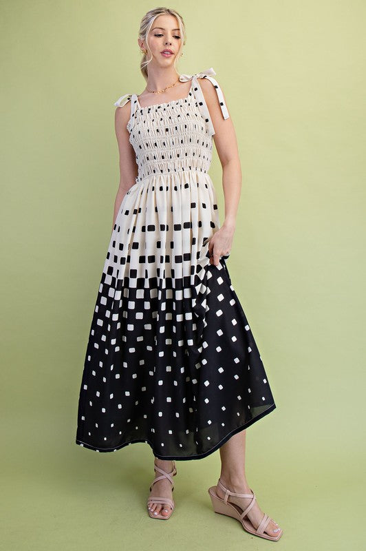 Pixel Dress - Black