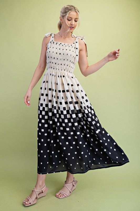 Pixel Dress - Black