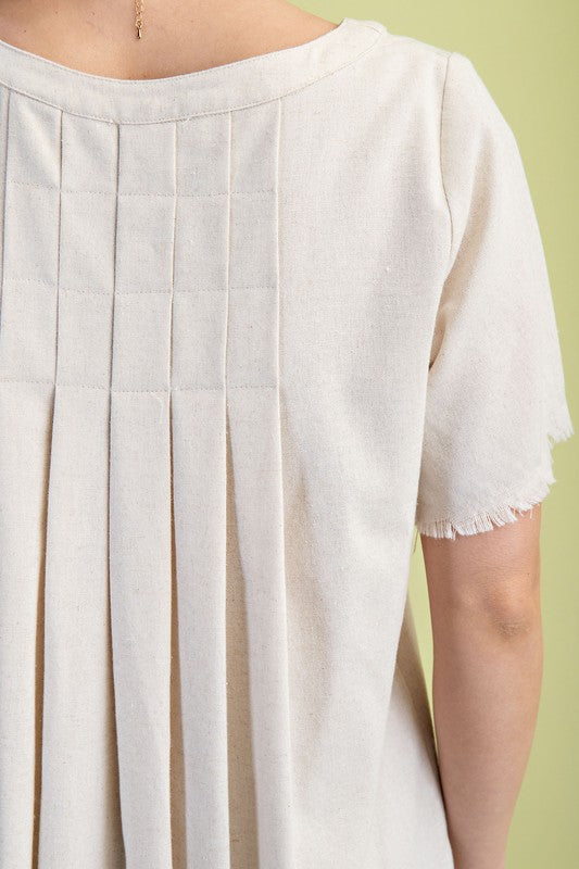 Linen Raw Edges - Oatmeal