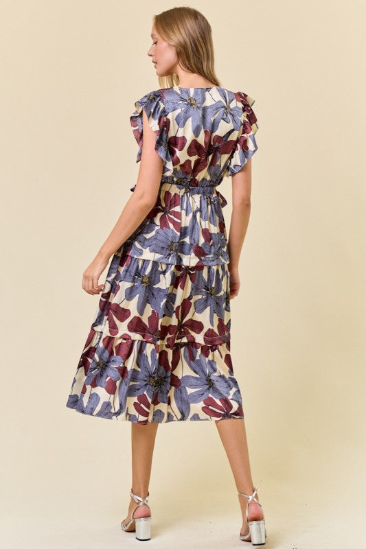 Wild Bloom Midi - Twilight Floral