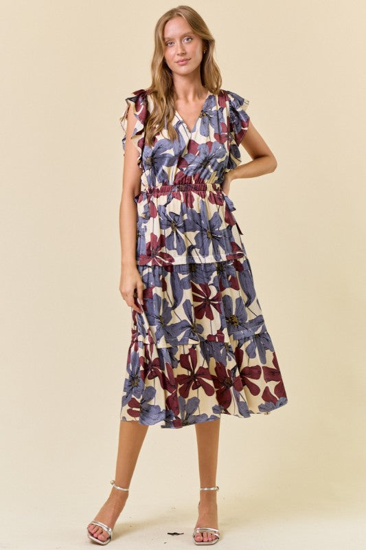 Wild Bloom Midi - Twilight Floral