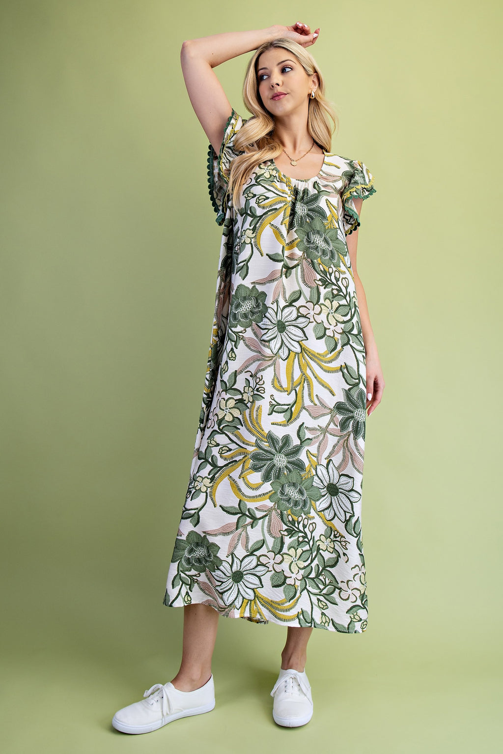 Meadows of Green Dress