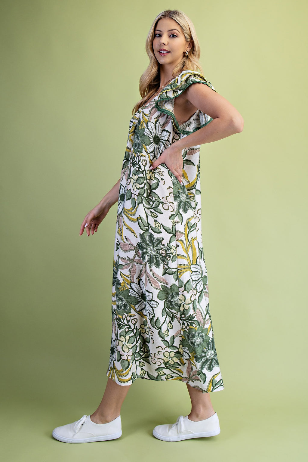 Meadows of Green Dress