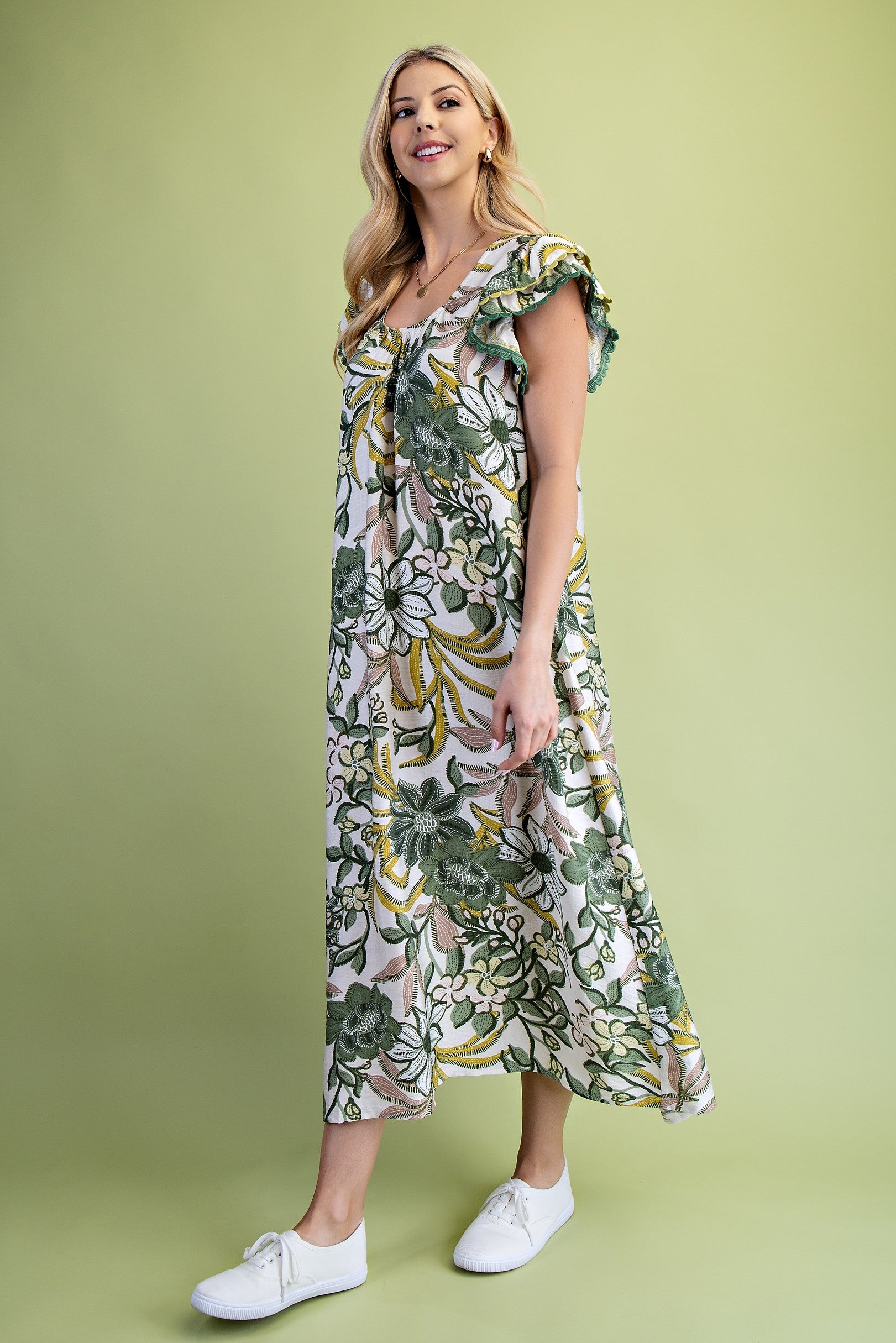 Meadows of Green Dress