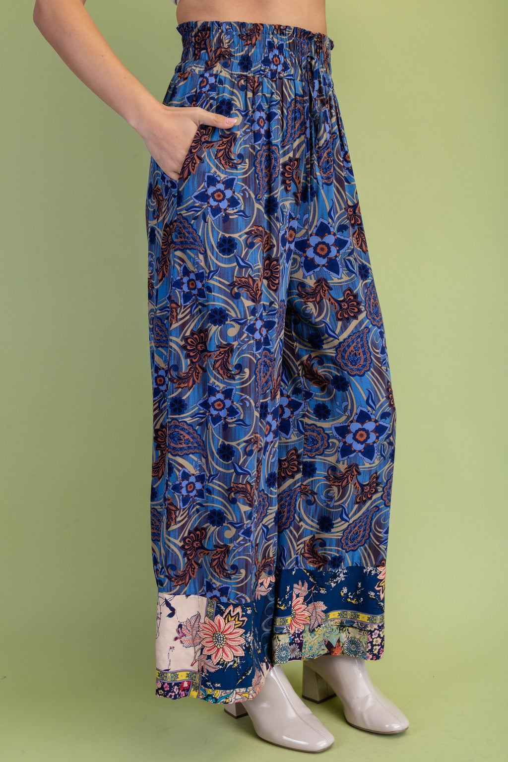 Around The World Pants - Navy