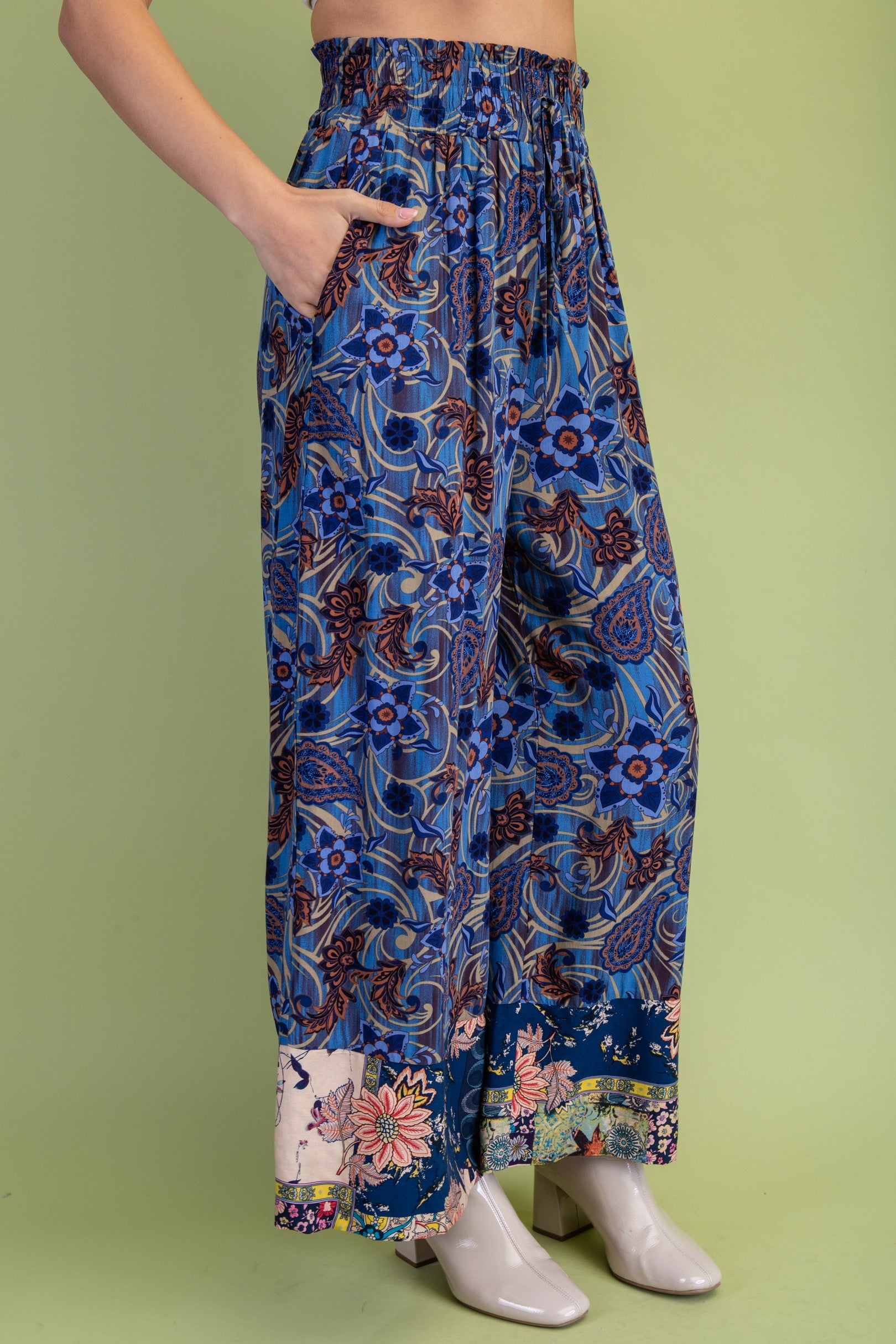 Around The World Pants - Navy