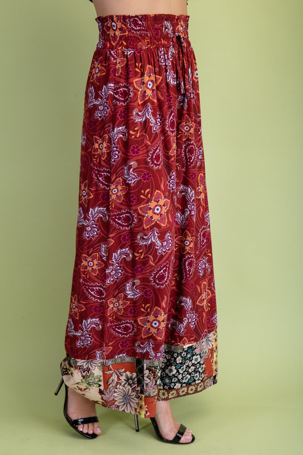 Around The World Pants - Marsala
